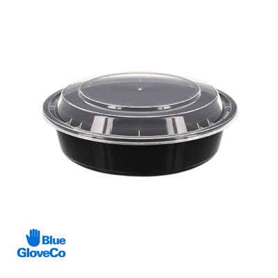 Microwave Container with Lid Round 7